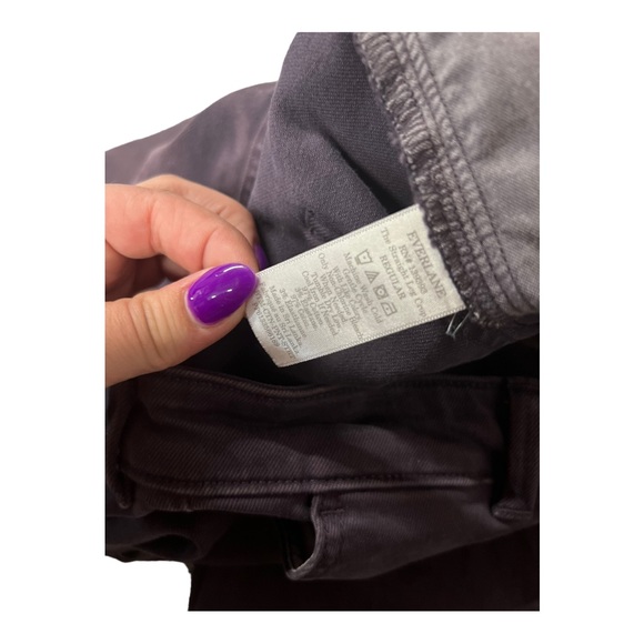 Everlane gray straight leg crop pants size 18 in good condition - Picture 7 of 12